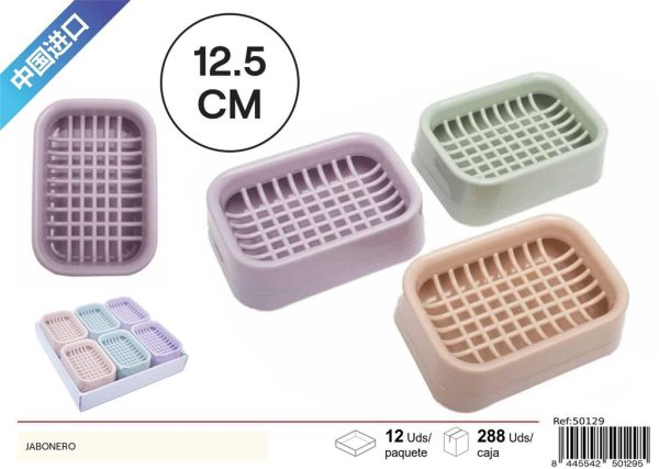 Jabonera de plástico