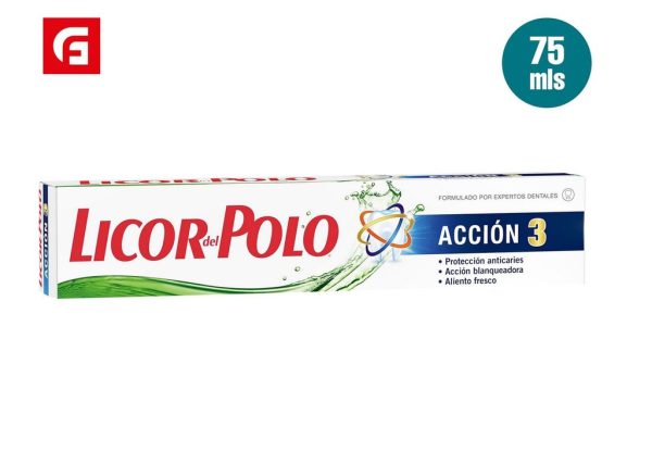 Pasta de dientes Licor Polo 75 ml acción-3 - Productos de cuidado personal