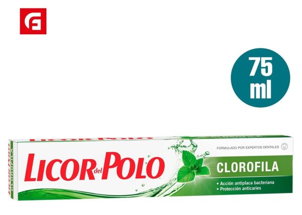 Pasta de dientes Licor Polo 75 ml clorofila - Productos de cuidado personal