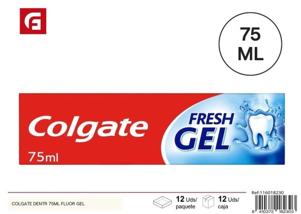 Pasta de dientes gel fresca 75ml COLGATE - Cuidado personal