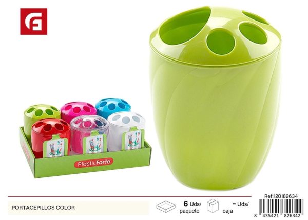 Portacepillos de color para baño - Accesorios de cocina y almacenamiento