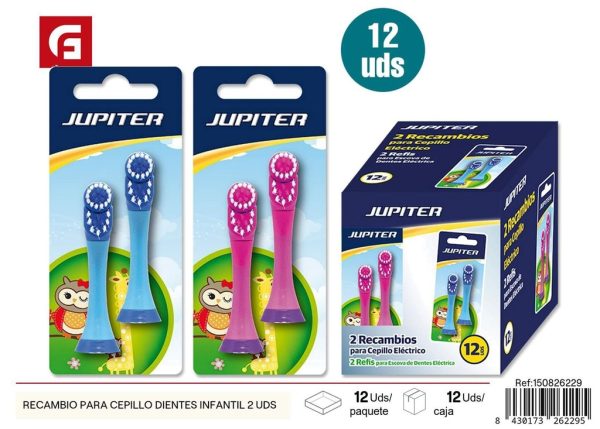 Recambio para cepillo dental infantil 2 uds - Productos de cuidado personal