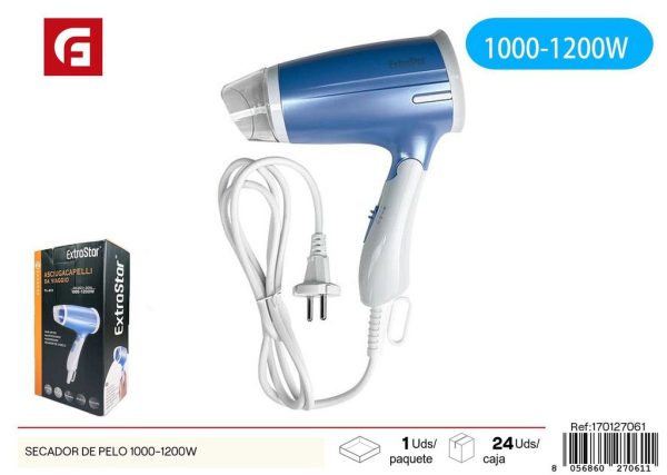 Secador de pelo 1000-1200W - Electrónica
