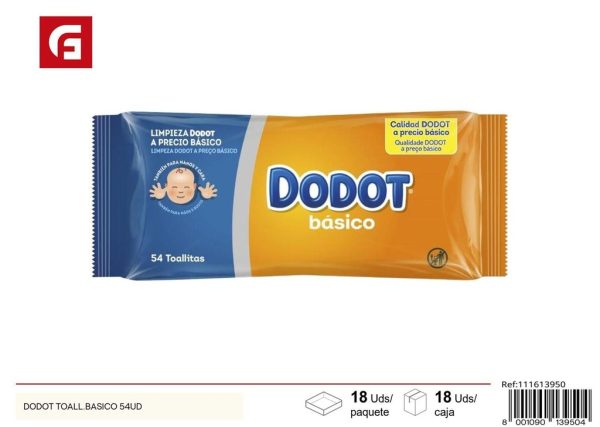 Toallas Dodot básicas 54 unidades - Productos de cuidado personal