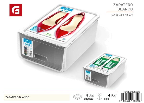 Zapatero blanco - Muebles y organización