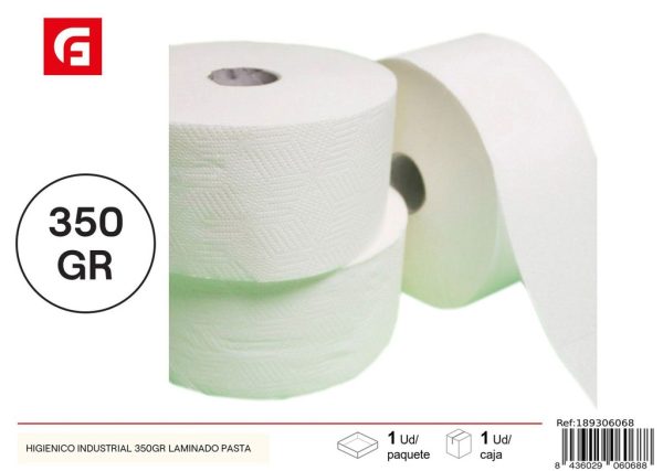 papel higiénico industrial 350gr laminado - Artículos de limpieza