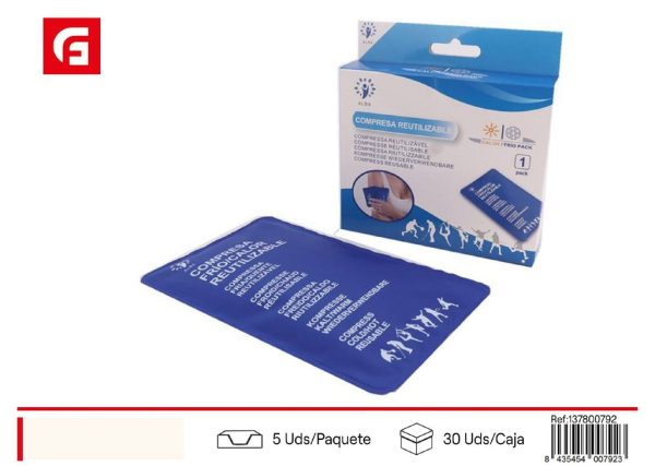 Compresa reutilizable frío/calor - Productos de cuidado personal - Imagen 2