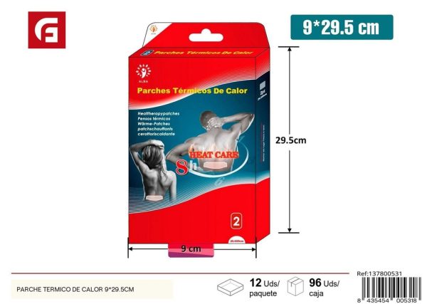 Parche térmico de calor 9*29.5 cm - Productos de cuidado personal