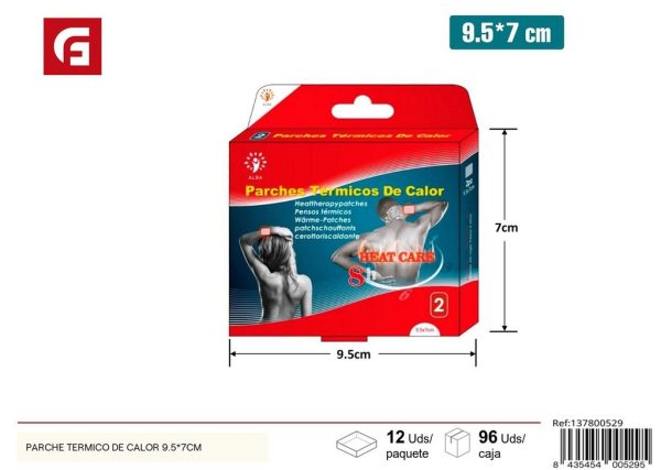 Parche térmico de calor 9.5*7cm - Cuidado personal