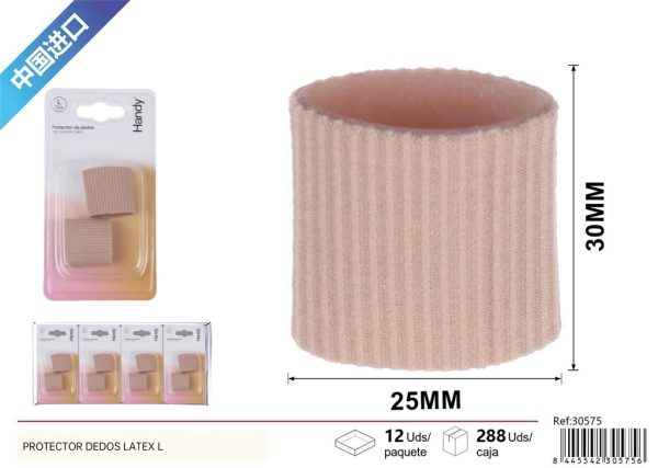 Protector de dedos de látex L (2.5*3) - Mercería y plantillas