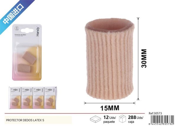 Protector de dedos de látex S (1.5*3) - Mercería y plantillas