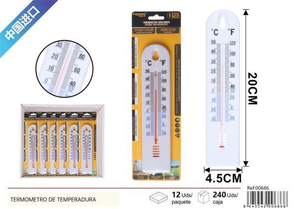 Termómetro de temperatura - Herramientas de ferretería - Imagen 3