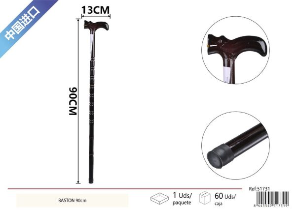 Bastón de pino 90 cm - Productos de cuidado personal