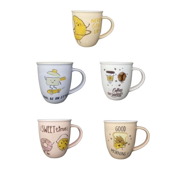 Tazas de Cerámica con Diseño Divertido - Mugs Originales - Regalos Creativos para Desayuno