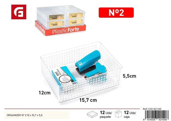 Organizador de escritorio 12x15.7x5.5 - Material de oficina