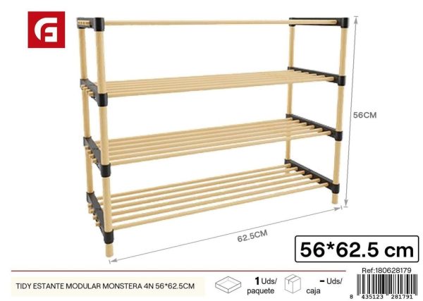 Estante modular Monstera 4N 56*62.5cm - Decoración de casa y estanterías