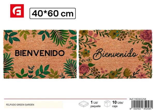 Felpudo Green Garden - Accesorios decorativos para entradas