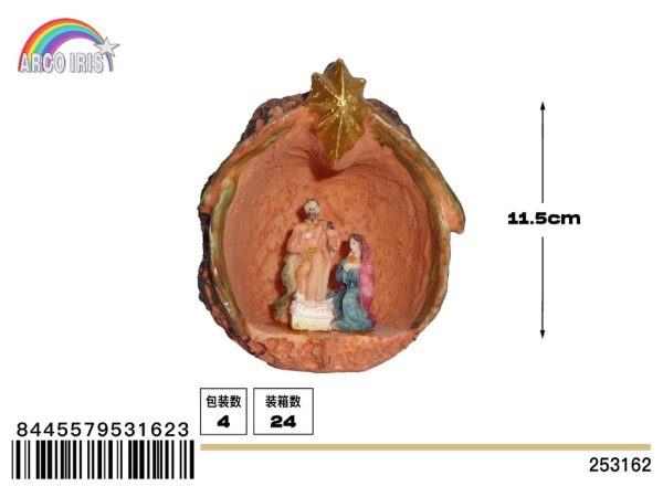 Figura de nacimiento de niño Jesús - Adornos navideños religiosos