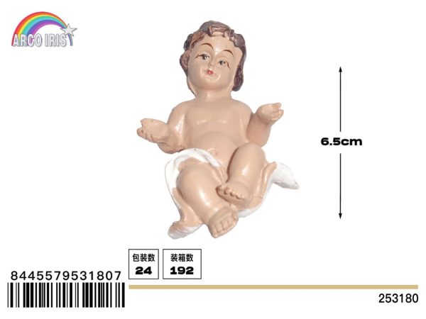 Figura de niño Jesús - Adornos navideños religiosos