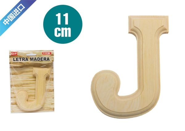 Letra decorativa J - Decoración y manualidades