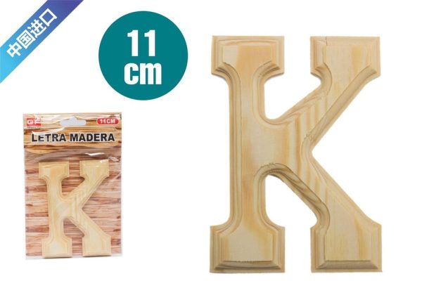 Letra decorativa K - Decoración y manualidades