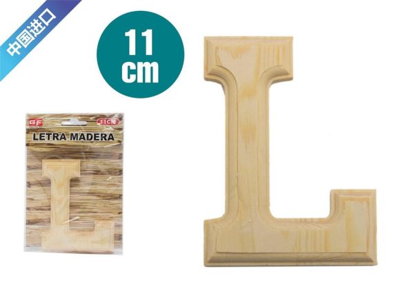 Letra decorativa L - Decoración y manualidades