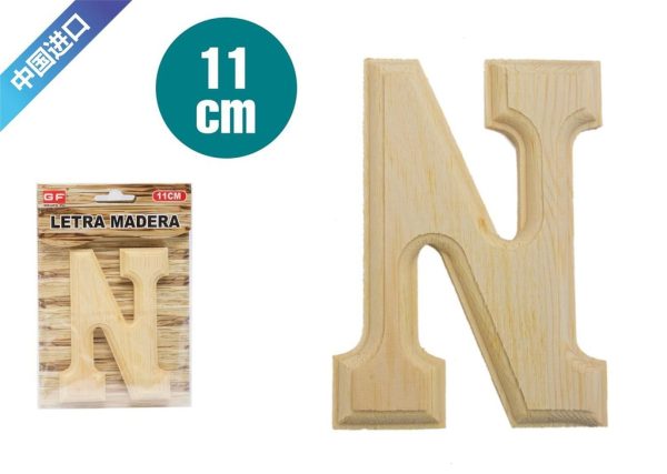 Letra decorativa N - Decoración y manualidades