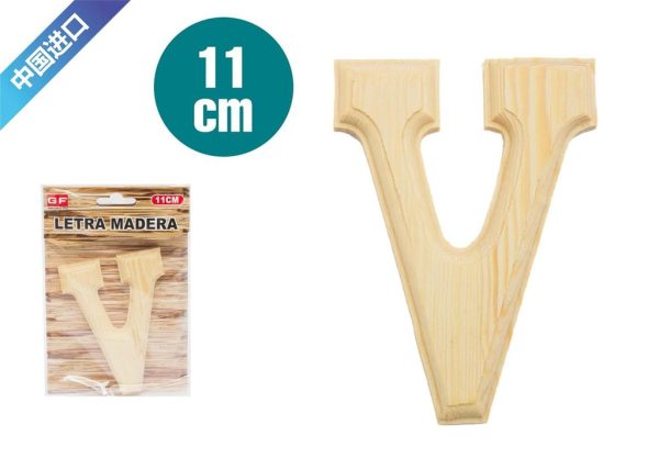 Letra decorativa V - Decoración y manualidades