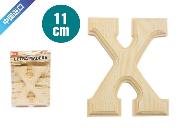 Letra decorativa X - Decoración y manualidades
