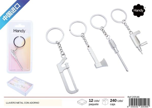 Llavero de metal con adorno - Regalos y souvenirs - Imagen 5