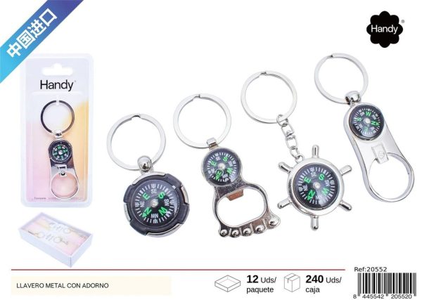 Llavero metálico con adorno - Regalos y souvenirs - Imagen 8