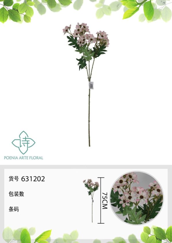 Orquídea falsa de un solo tallo - Decoración floral - Imagen 2