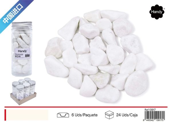 Piedra de decoración blanca - Decoración de casa y piedras