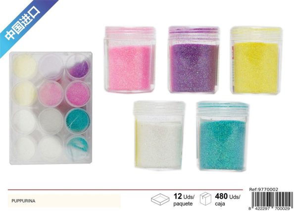 Purpurina 20 gramos - Accesorios de manualidades