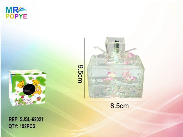 Reloj de Arena de Cristal (Botella de Perfume) SY147 - Adorno decorativo para el hogar