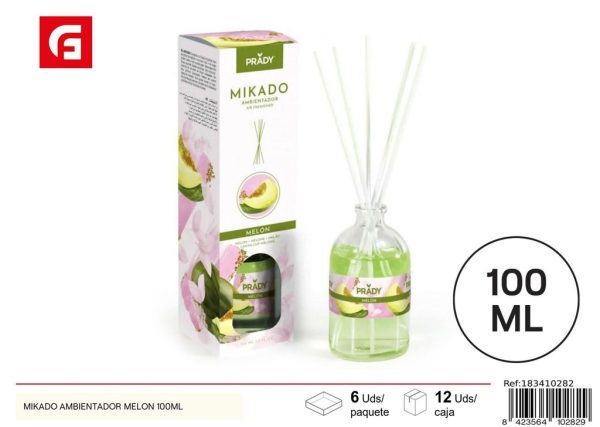 Ambientador Mikado de melón 100ml para aromatizar ambientes