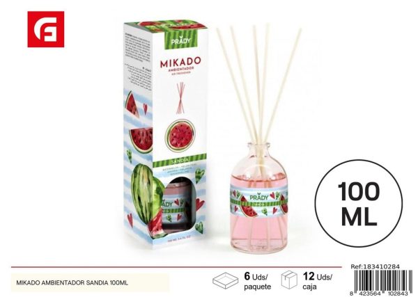 Ambientador mikado aroma sandía 100ml para aromatizar espacios