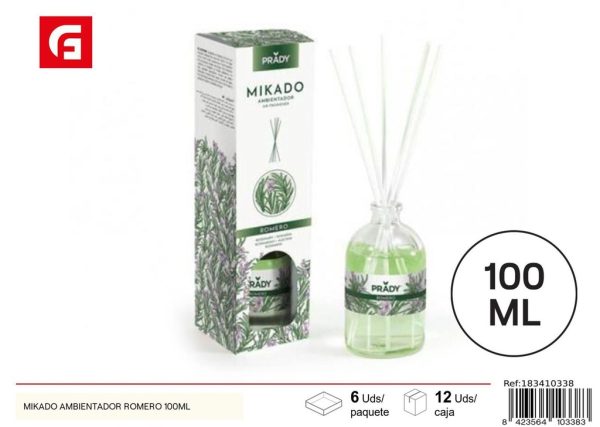 Ambientador mikado romero 100ml para aromatización del hogar
