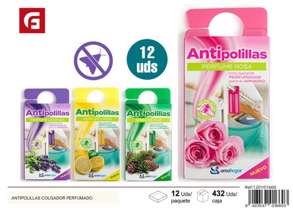 Antipolillas colgador perfumado - Ambientadores para el hogar