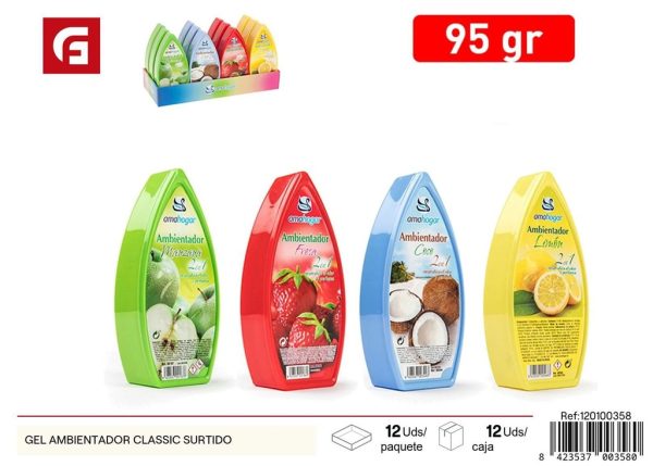 GEL AMBIENTADOR CLASSIC SURTIDO 95g - Ambientadores y velas