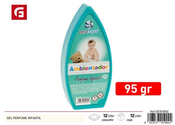 Gel ambientador perfume infantil - Ambientadores y velas aromáticas
