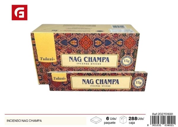 Incienso Nag Champa - Aromatizantes y ambientadores