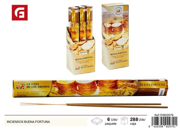 Incienso buena fortuna - Ambientadores y velas aromáticas