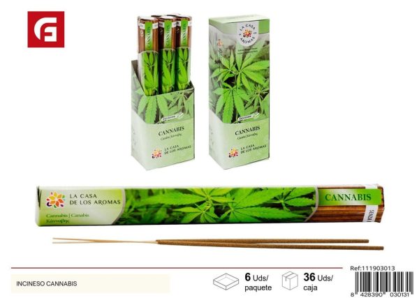 Incienso cannabis - Ambientadores y velas aromáticas