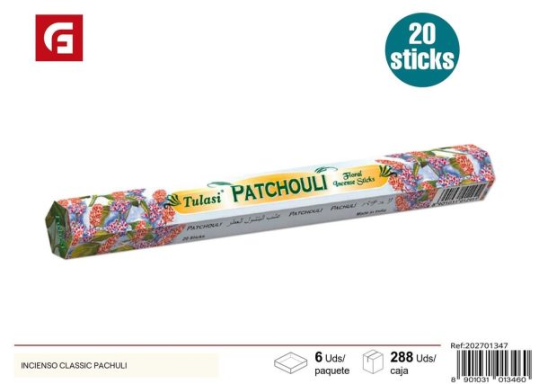 Incienso clásico pachuli - Ambientadores y velas