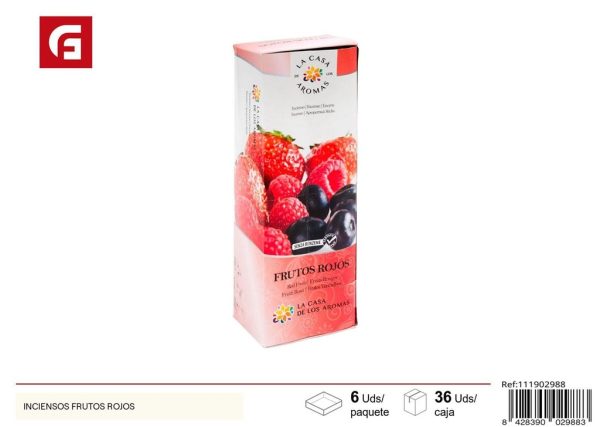 Incienso frutos rojos - Ambientadores y velas aromáticas