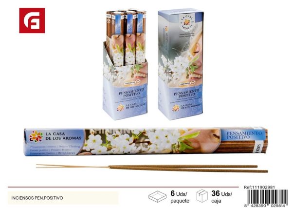 Incienso pensamiento positivo - Ambientadores y velas aromáticas