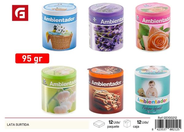 Lata para especias surtida - Ambientadores y velas