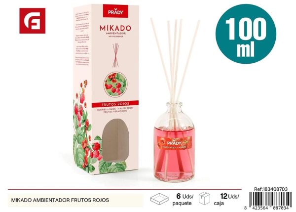 Mikado ambientador frutos rojos - Ambientadores