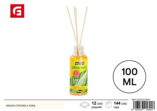 Mikado citronela 100 ml - Ambientadores líquidas y aromatizantes